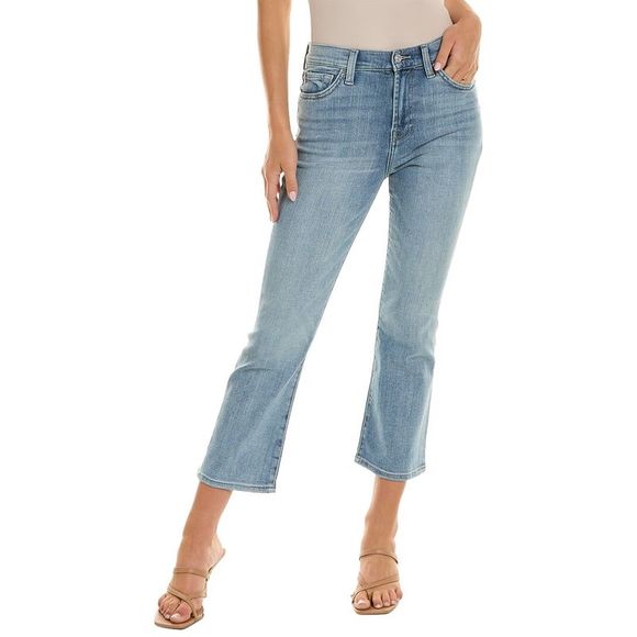 7 For All Mankind Denim - 7 For All Mankind Briar High-Rise Slim Kick Jean